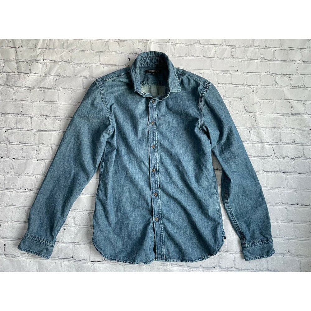 Men's Banana Republic Button Down Shirt Denim